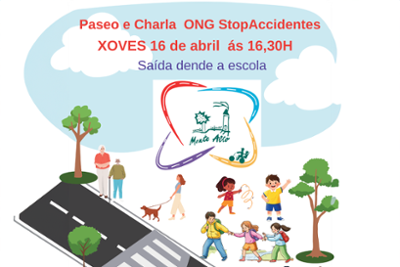 Paseo e charla na EIM Monte Alto, da man da ONG Stop Accidentes