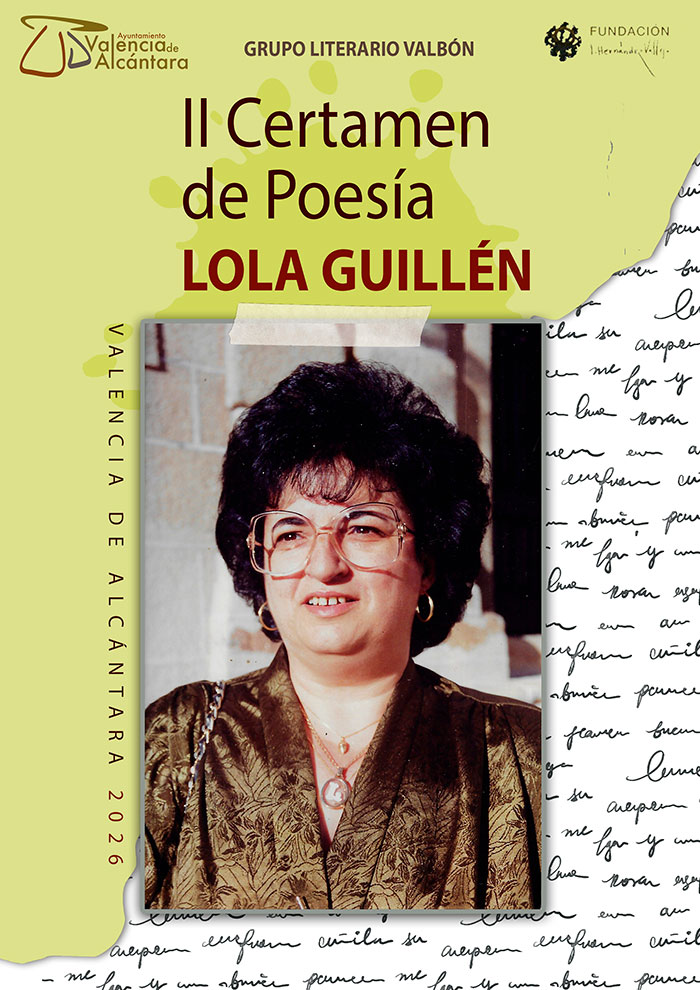 cartel do certame de poesía 