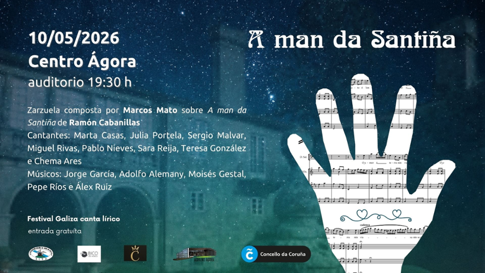 A man da Santiña 