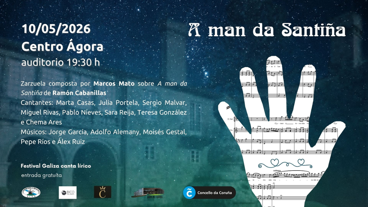 A man da Santiña 