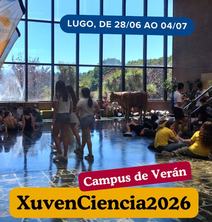 Cartel do programa XuvenCiencia 2026