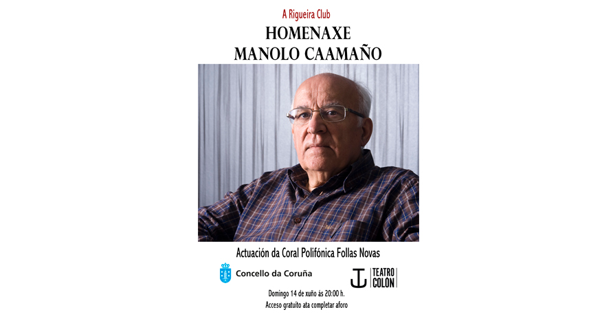 Homenaje a Manolo Caamaño