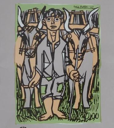 Ilustración de Isaac Díaz Pardo da portada do libro 