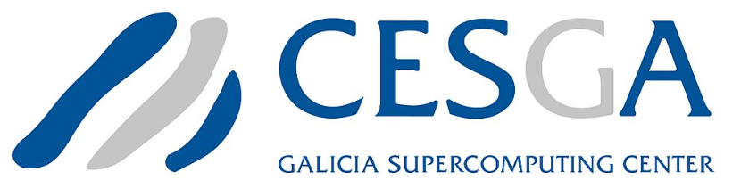Logo del Cesga.