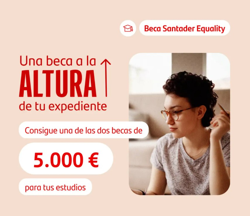 Bolsas Santander Estudos|Equality