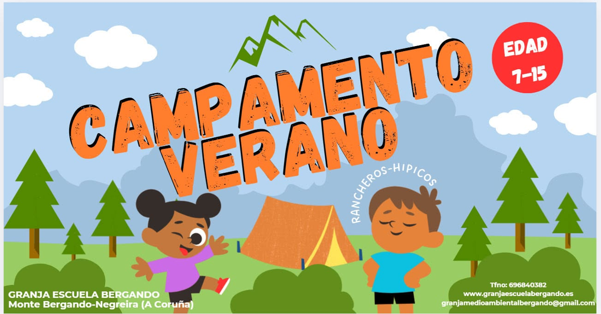 Campamentos de Verán Granxa Escola Bergando