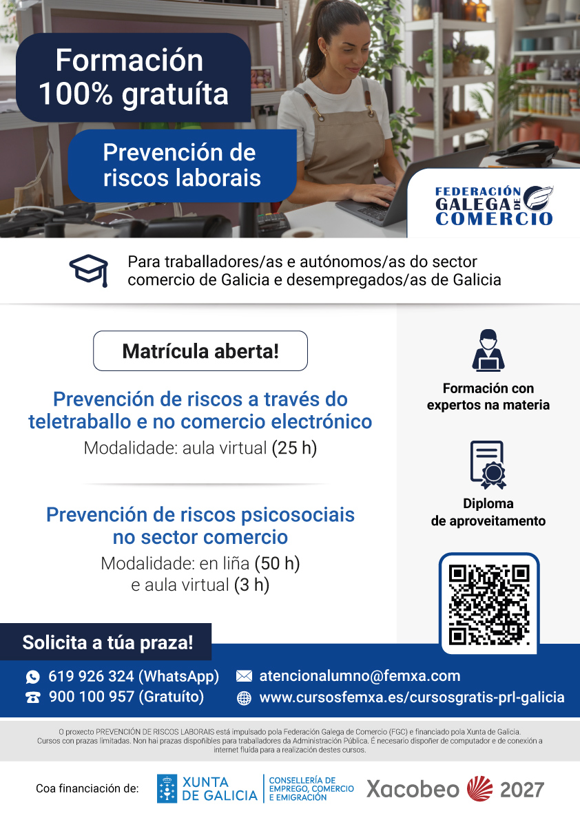 Cartel da formación.