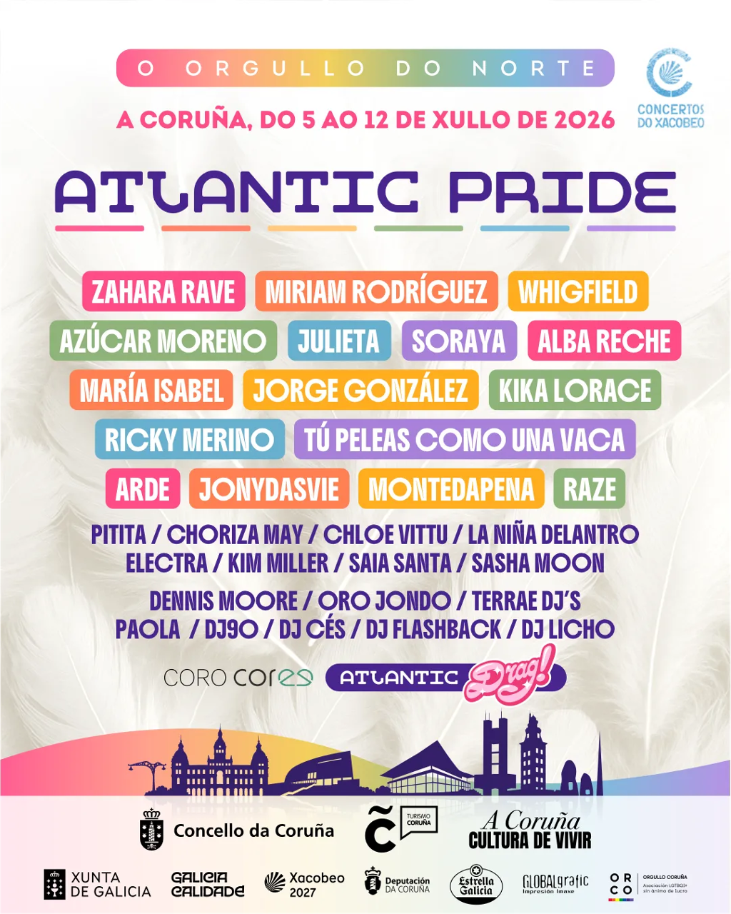 artistas, cartel