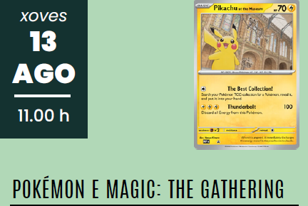 obradoiro: pokémon e magic