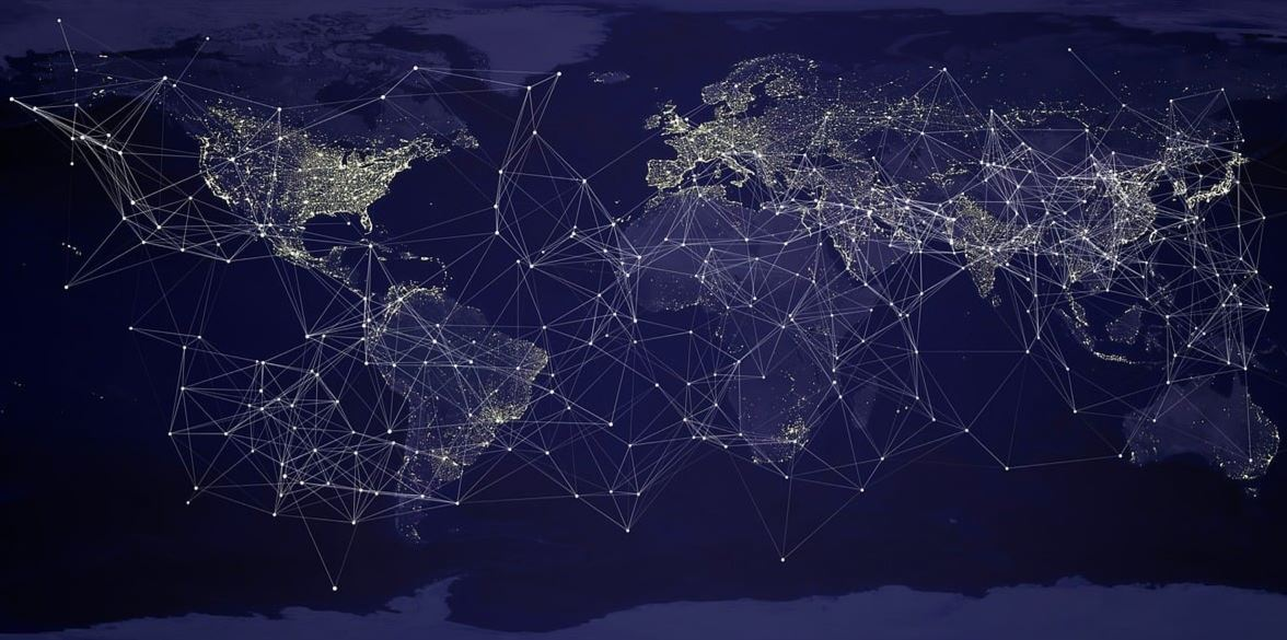 Mapa do mundo.