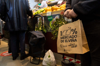Imaxe de arquivo do Mercado de Elviña.