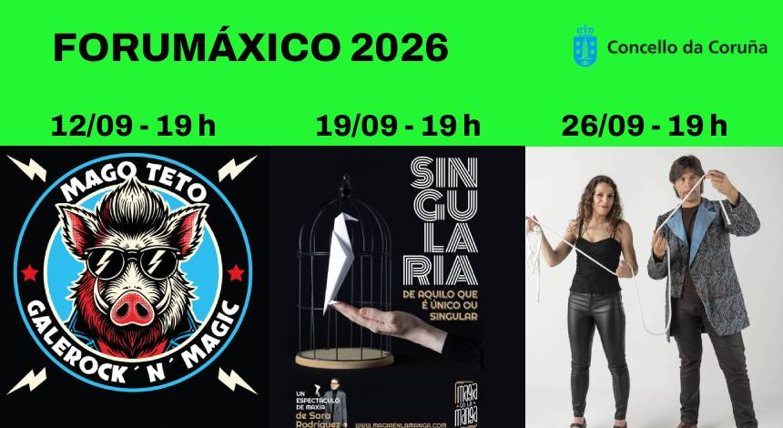 ForuMáxico 2026 con logo municipal