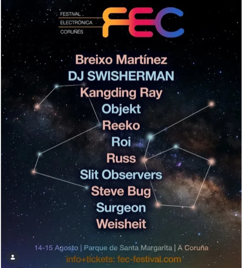 Cartel do Festival