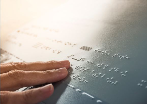 Alfabeto braille.