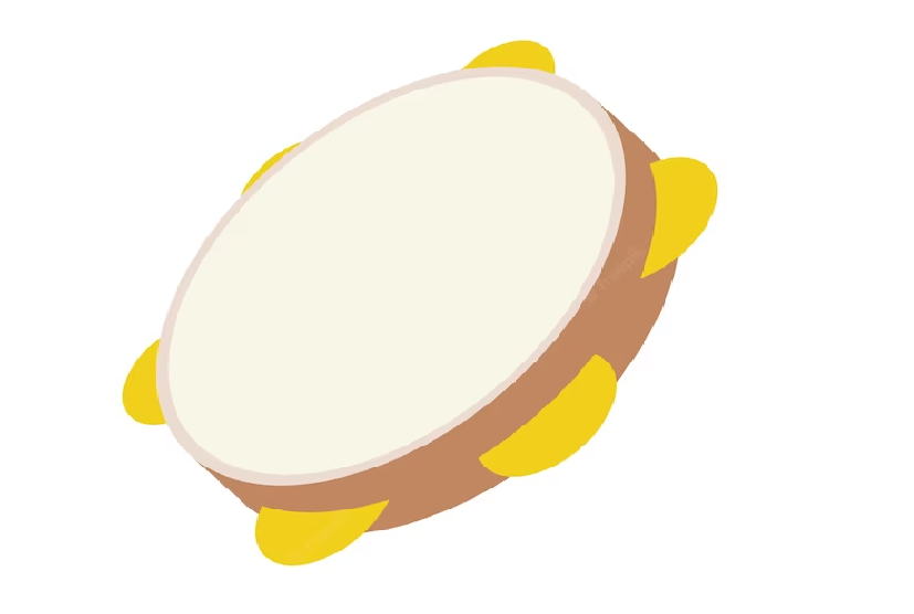 Ilustración de pandereita