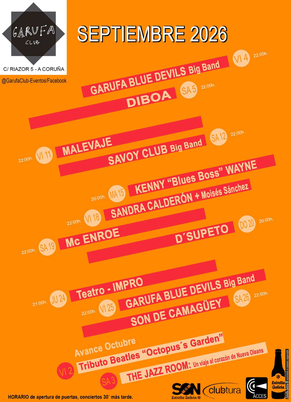 cartel coa programación 