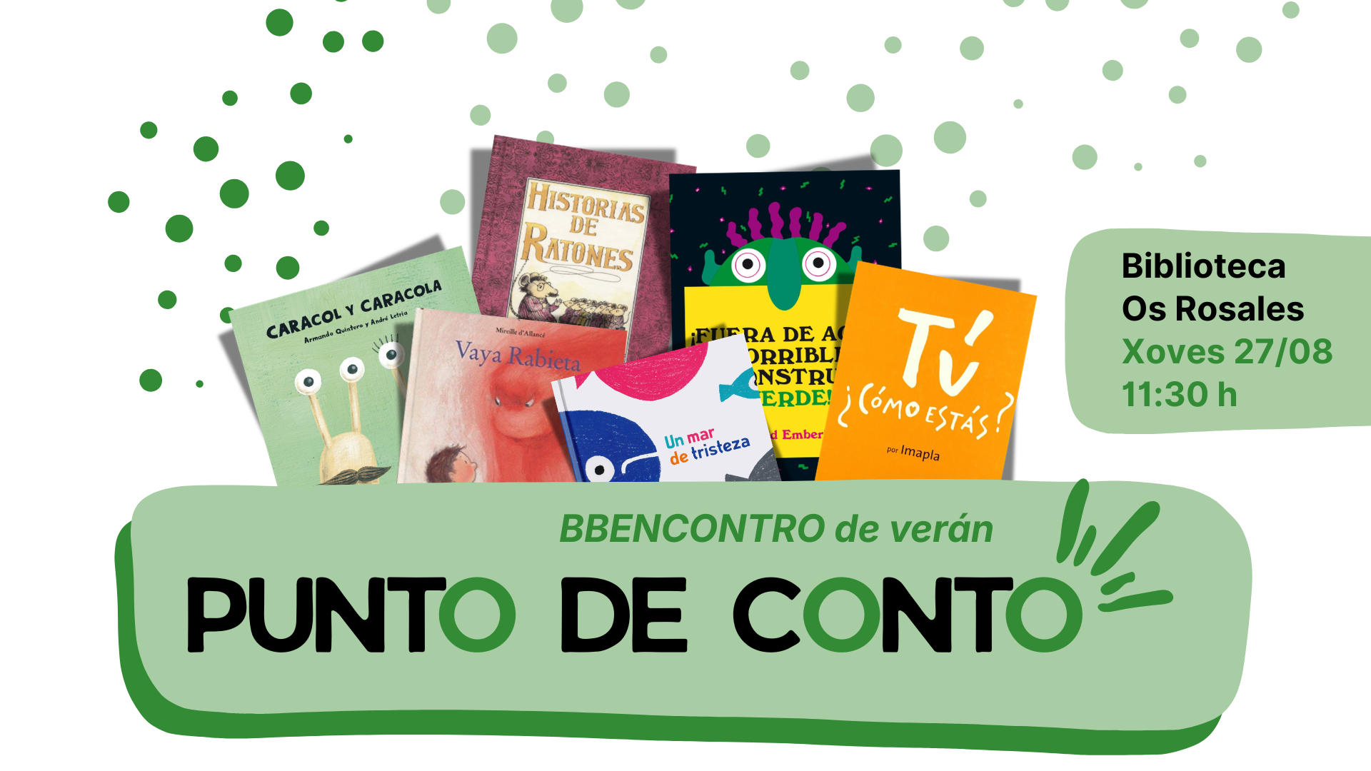Punto de conto: Bbencontro de verán