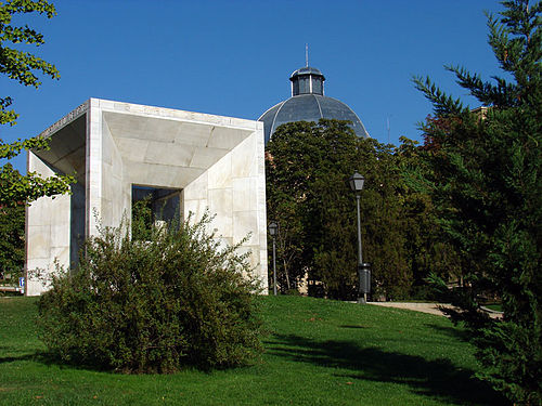 Monumento á Constitución de 1978, en Madrid.