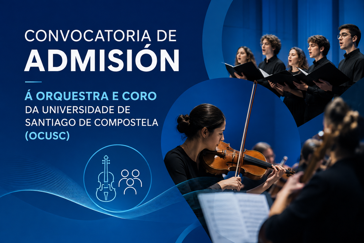 convocatoria de admisión á orquestra e coro da USC