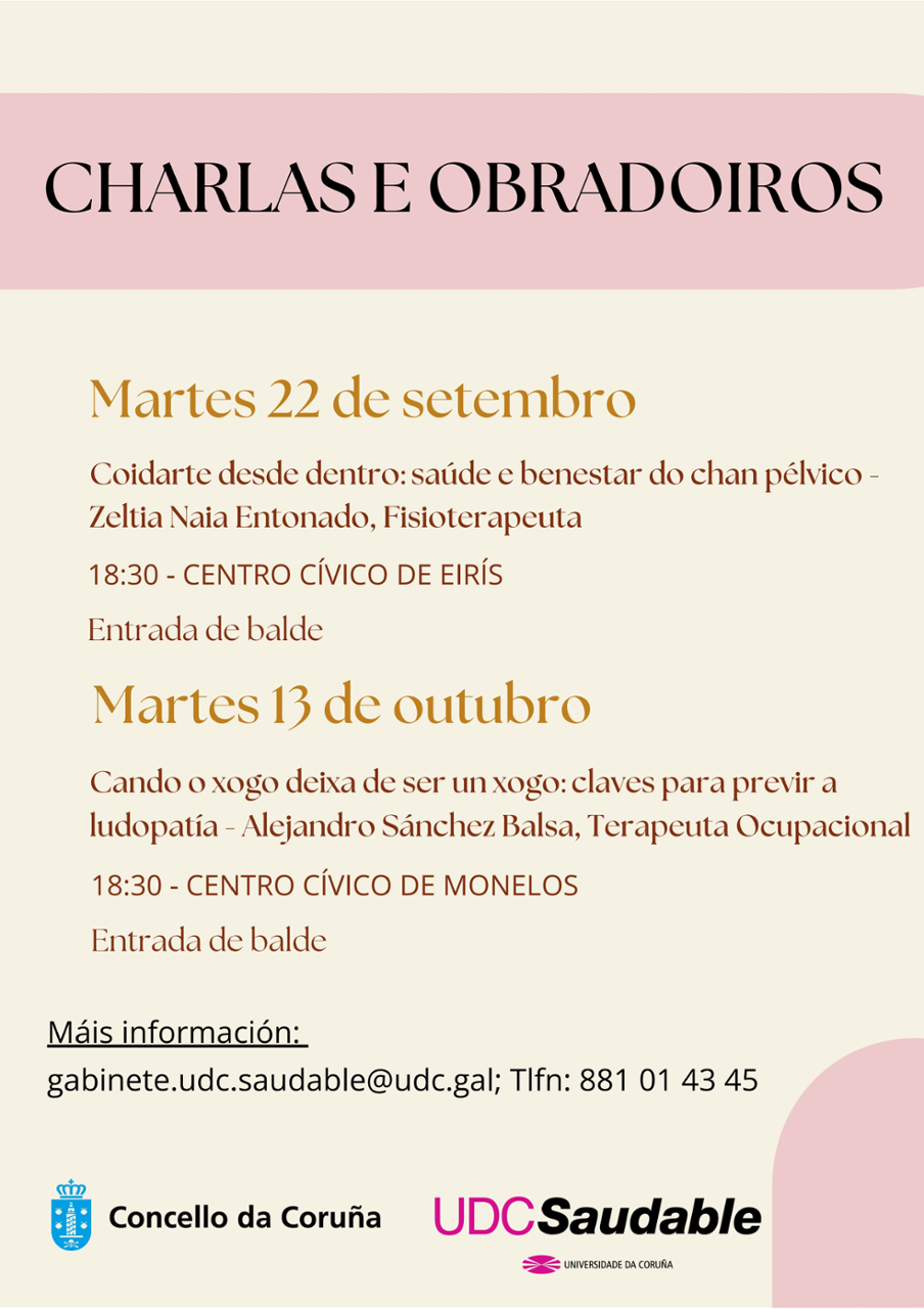 cartel charlas