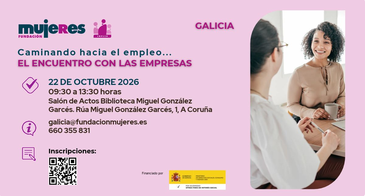 Cartel cos datos da actividade.