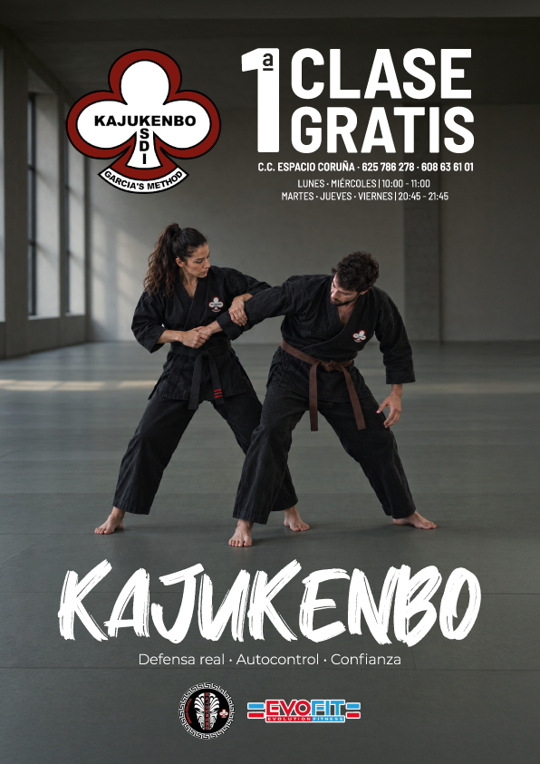 Cartel actividad Kajukenbo