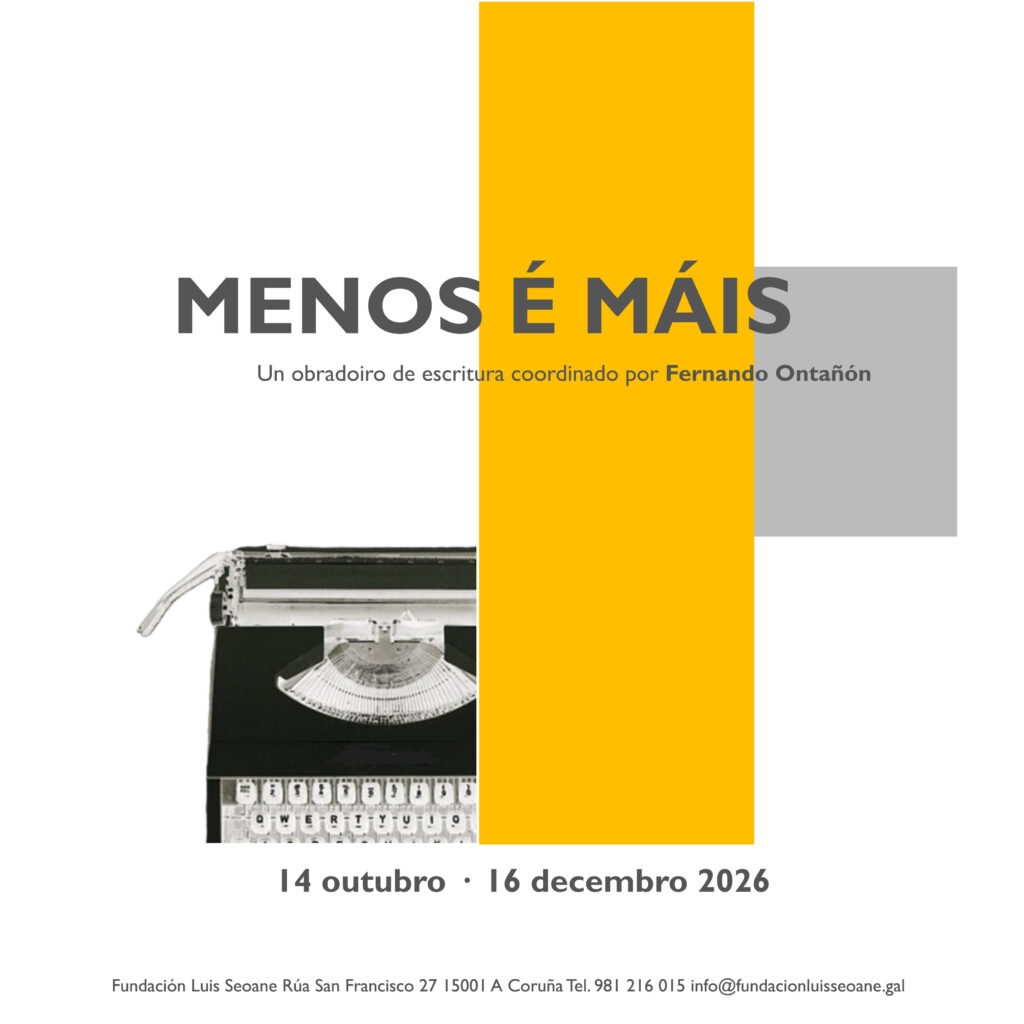 Cartaz do obradoiro.
