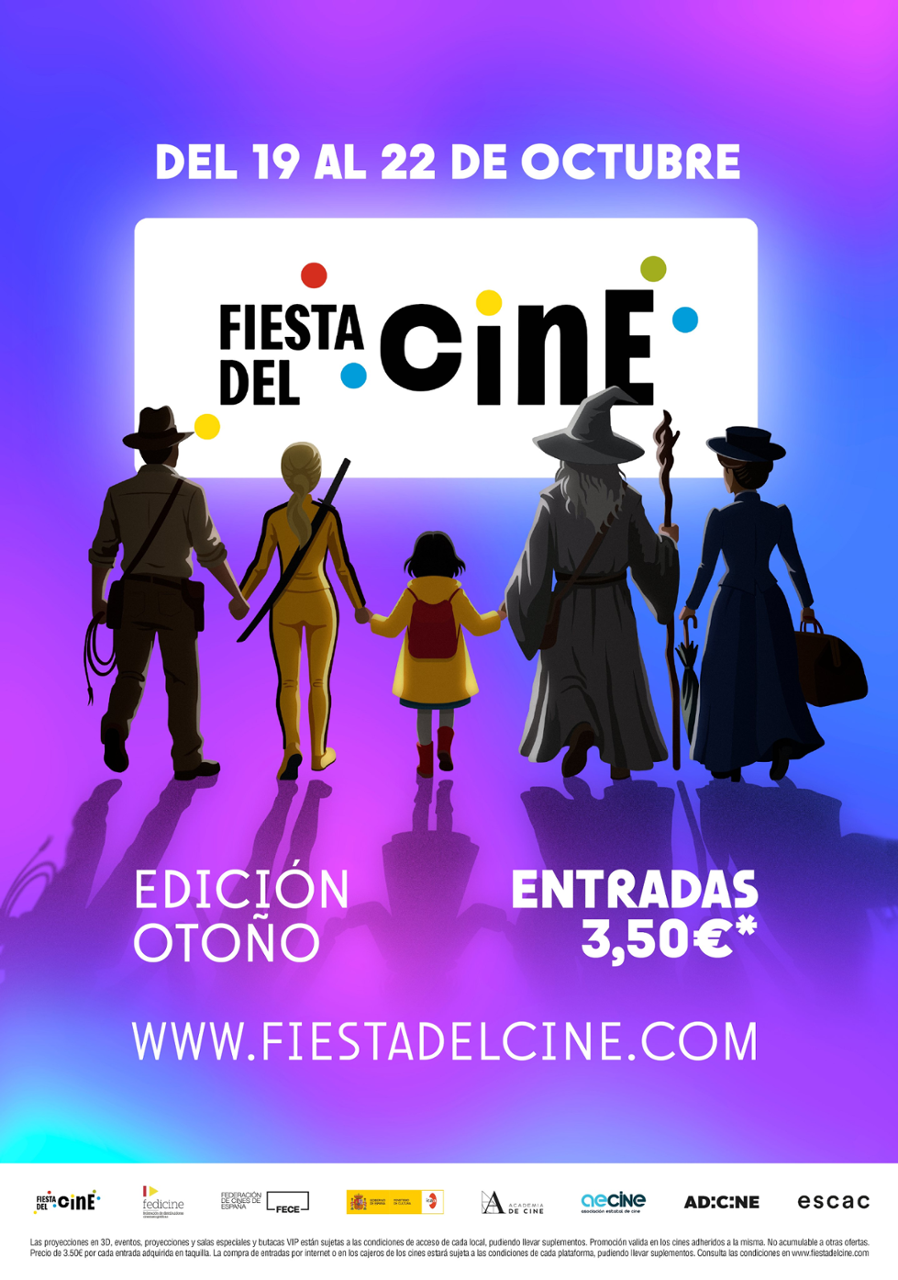 Cartel Fiesta del Cine otoño 2026